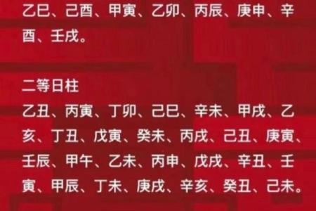 乙卯日柱出生男女八字命运