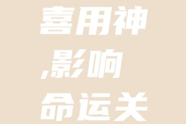 八字喜用神是什么意思