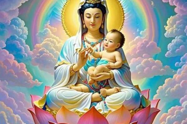 女人佛前求子，她却不知道，自己才是那观音送来的孩子