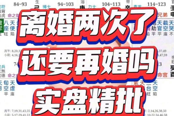 紫薇斗数断离婚