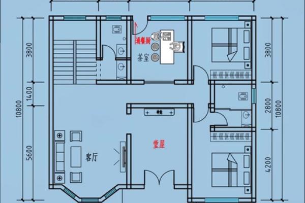 更佳农村房子布局风水图解