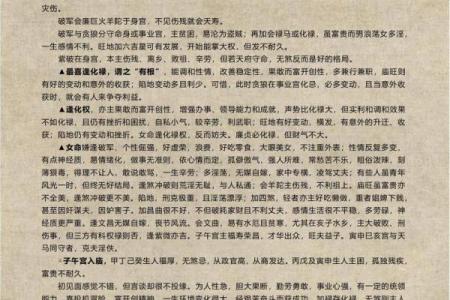 紫薇斗数兄弟破军