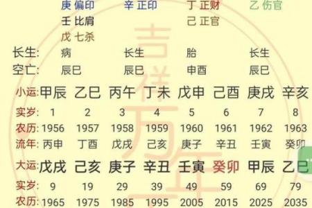 特殊格局八字
