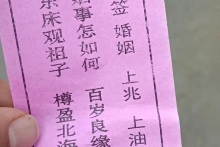 灵仙姑签解