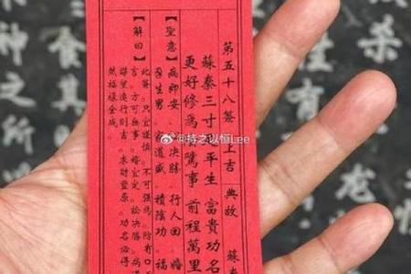 玉皇灵签第3十四签