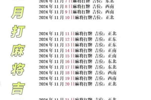 2024年10月4日打麻将赢钱方位查询 哪个方向手气佳