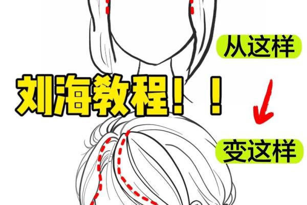 八字刘海怎么吹