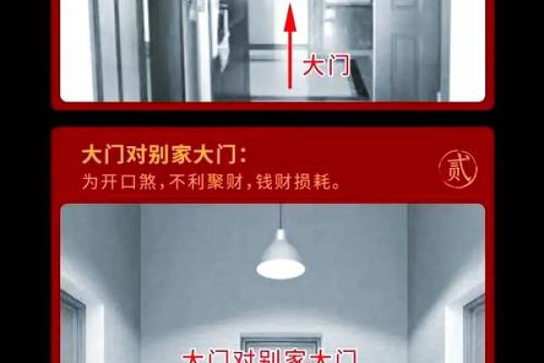 大门对大门风水怎么化解？