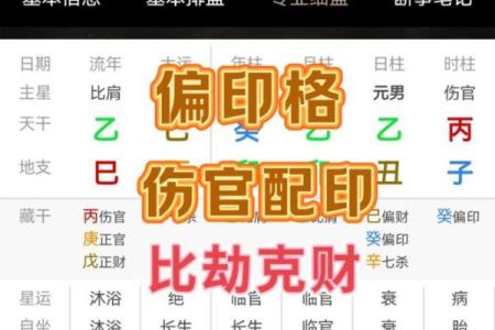 八字偏印格偏印为喜用神