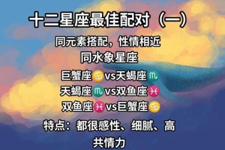 各属相最适合的星座配对，让爱情更圆满