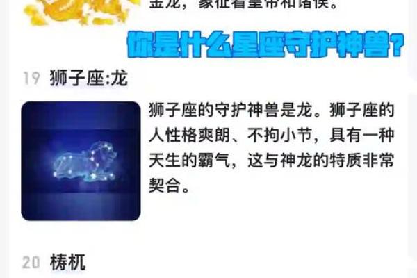 十二星座的守护神兽是什么？