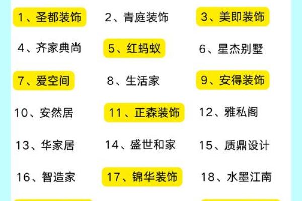 装饰公司名字-名字大全姓名