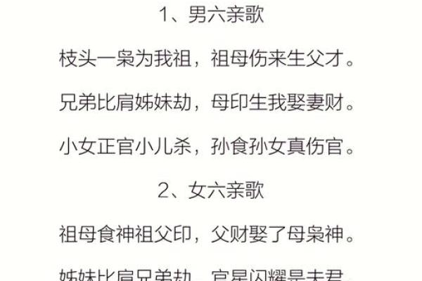 传统八字命理解说十神代表的六亲