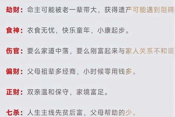 传统八字命理解说十神代表的六亲