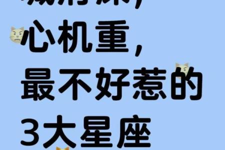 惹了才知道不好惹的星座