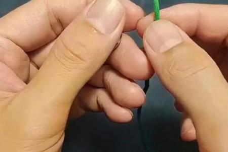 八字环绑法图解