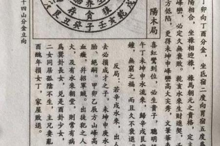 风水金口诀里面的内容是什么