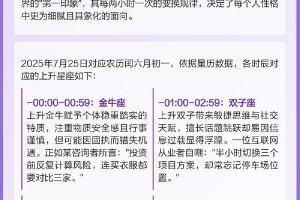 如何判断上升星座？25种方法详解