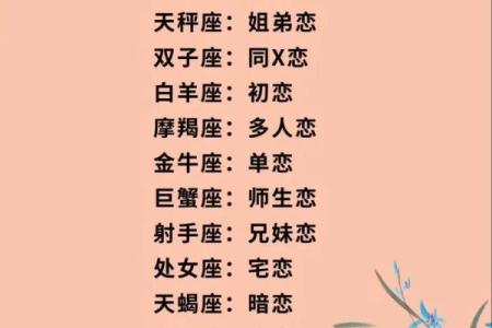 12星座年轻和成熟后的爱情