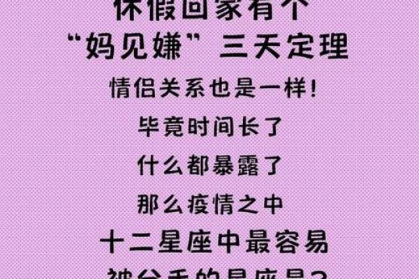面对疫情星座的表现有哪些