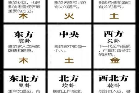 十二地支阴阳五行及方位