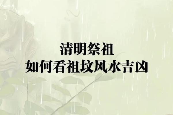断祖坟吉凶，如何看风水不求人