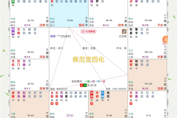 紫微斗数来因宫四度空间  紫微斗数来因宫查询