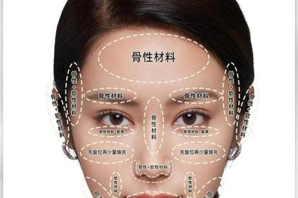 面部衰老八字图