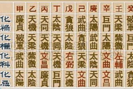 紫微斗数之四化论断法详释：　河洛基础