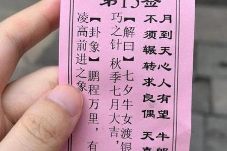 二十灵签解签大全